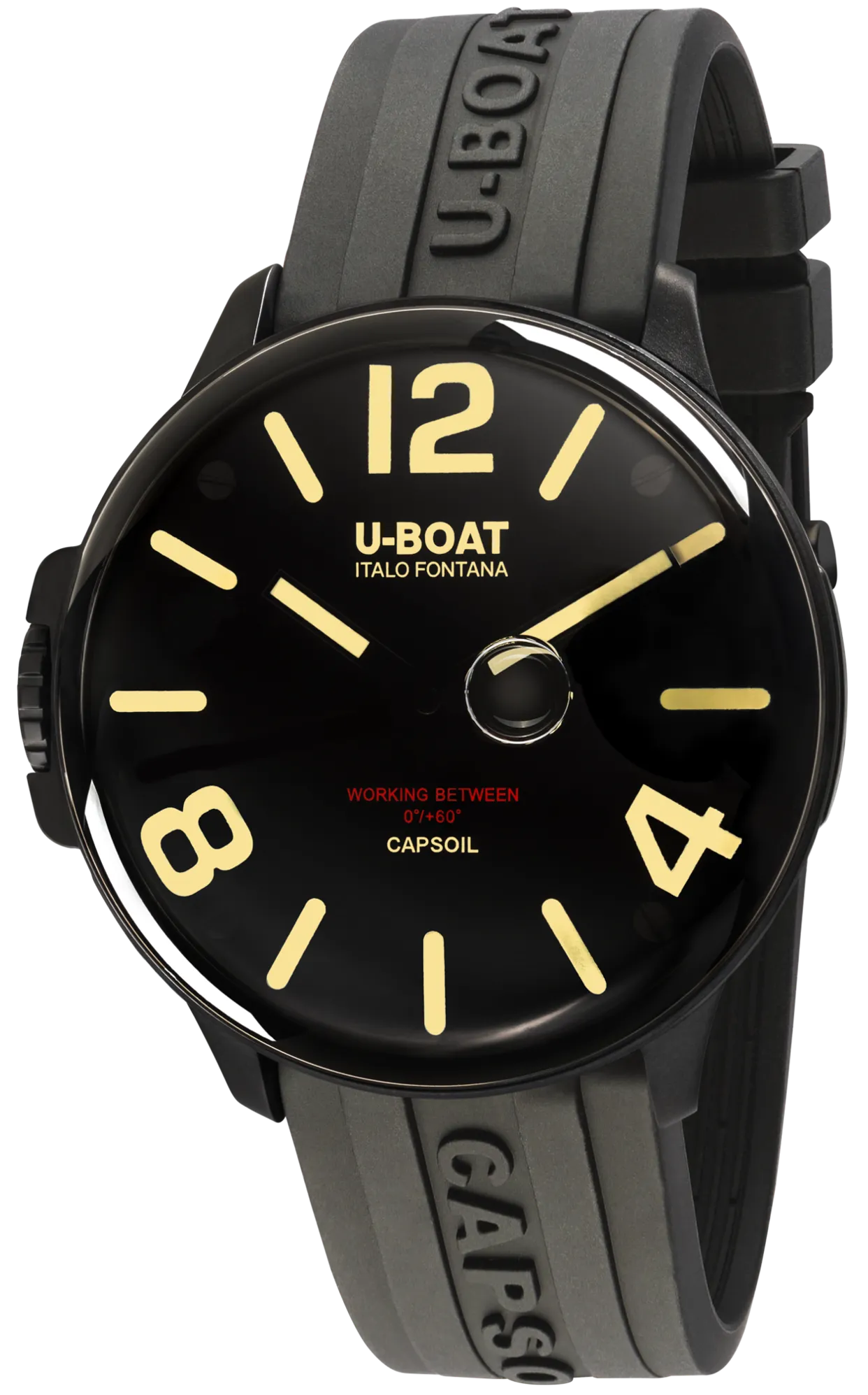 UB Watch Capsoil 45 DLC Rubber Strap