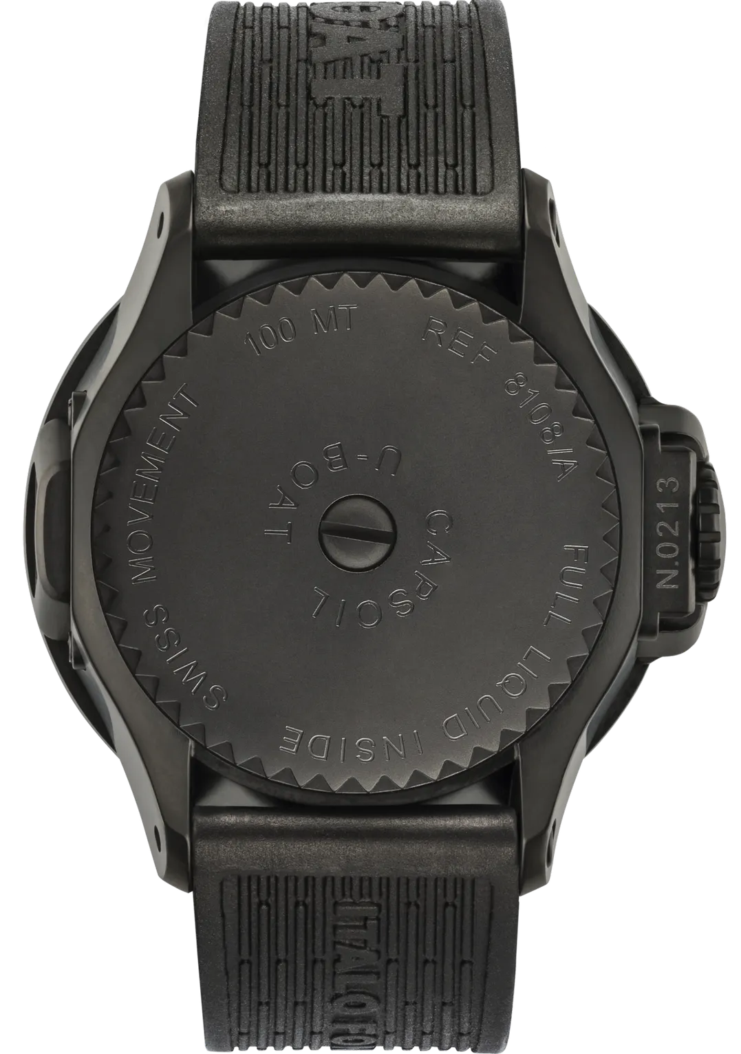 UB Watch Capsoil 45 DLC Rubber Strap