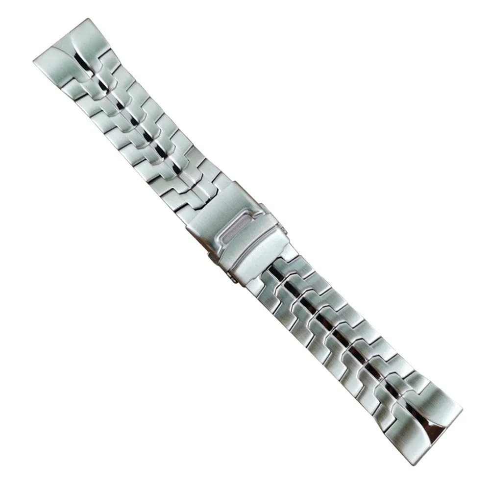 Universal Garmin Rem (22mm) Metal - Sølv