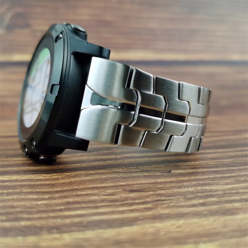 Universal Garmin Rem (22mm) Metal - Sølv