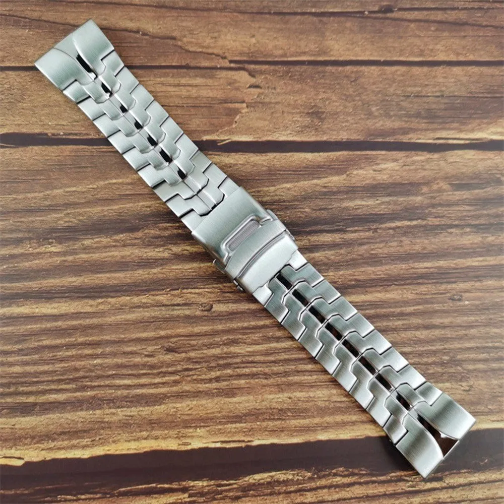 Universal Garmin Rem (22mm) Metal - Sølv