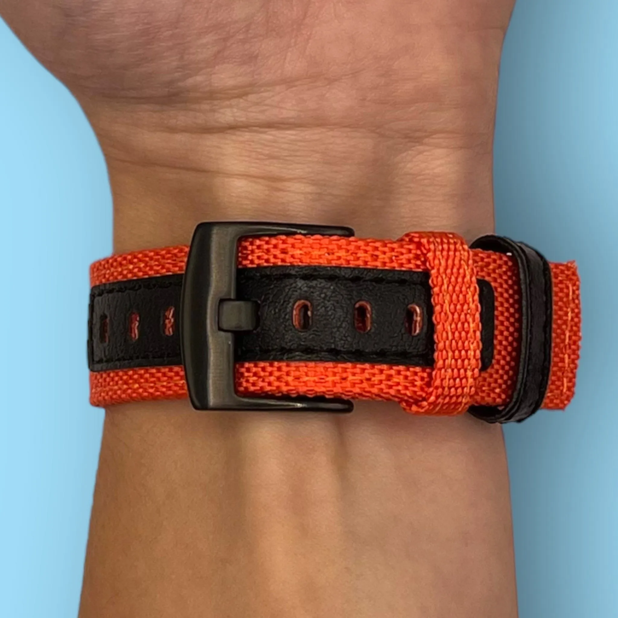 Universal Nylon & Leather Watch Straps Compatible with Most Watches