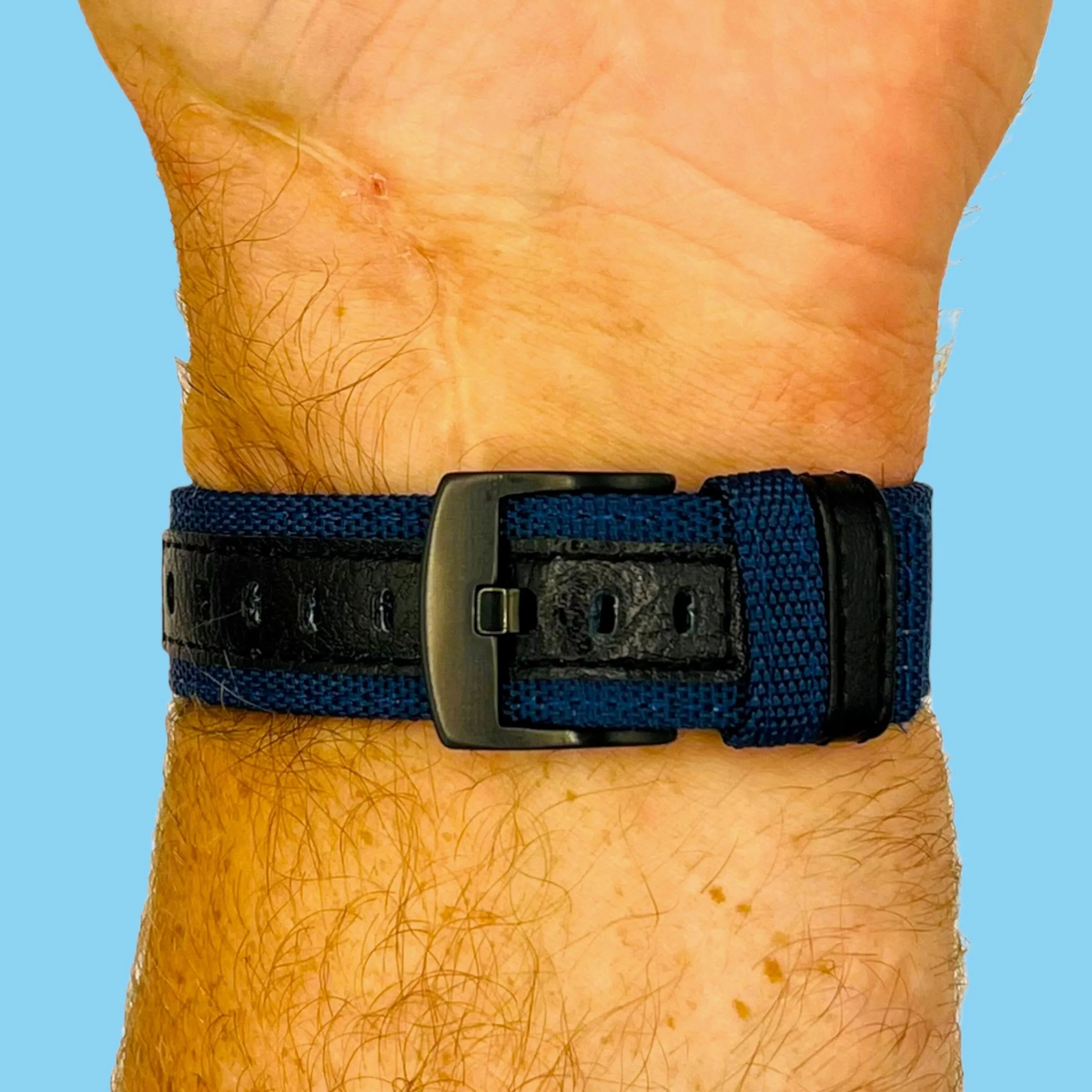 Universal Nylon & Leather Watch Straps Compatible with Most Watches