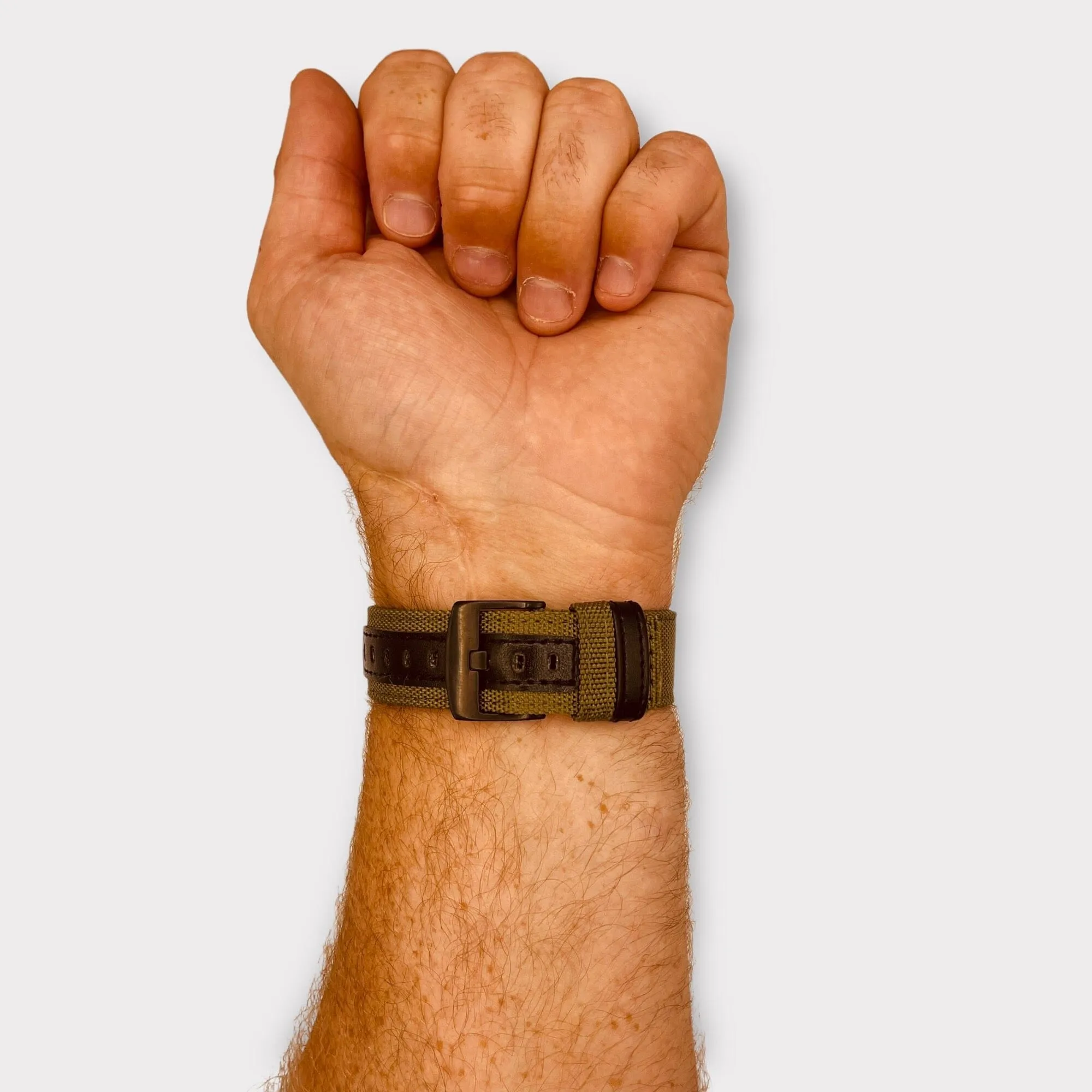 Universal Nylon & Leather Watch Straps Compatible with Most Watches
