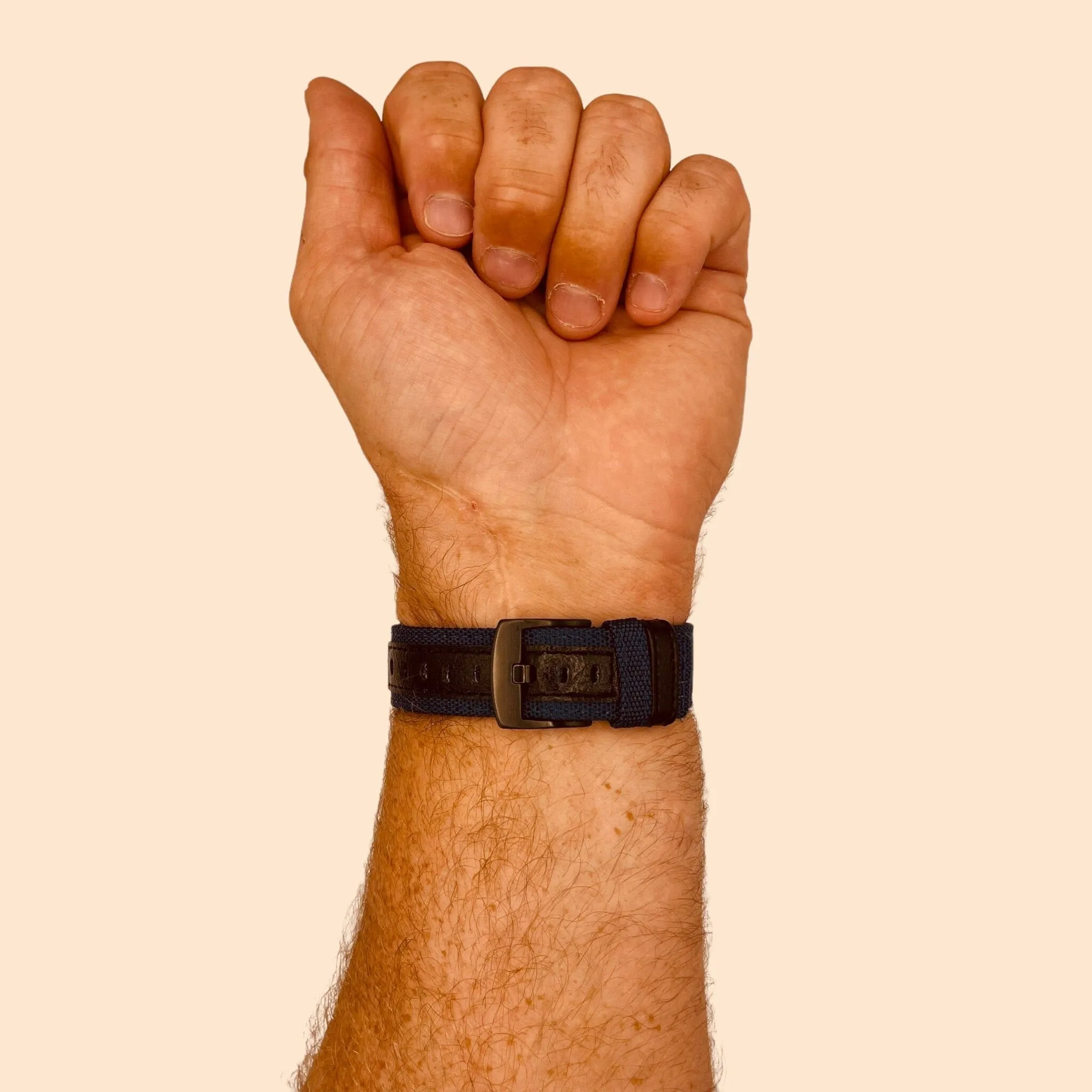 Universal Nylon & Leather Watch Straps Compatible with Most Watches