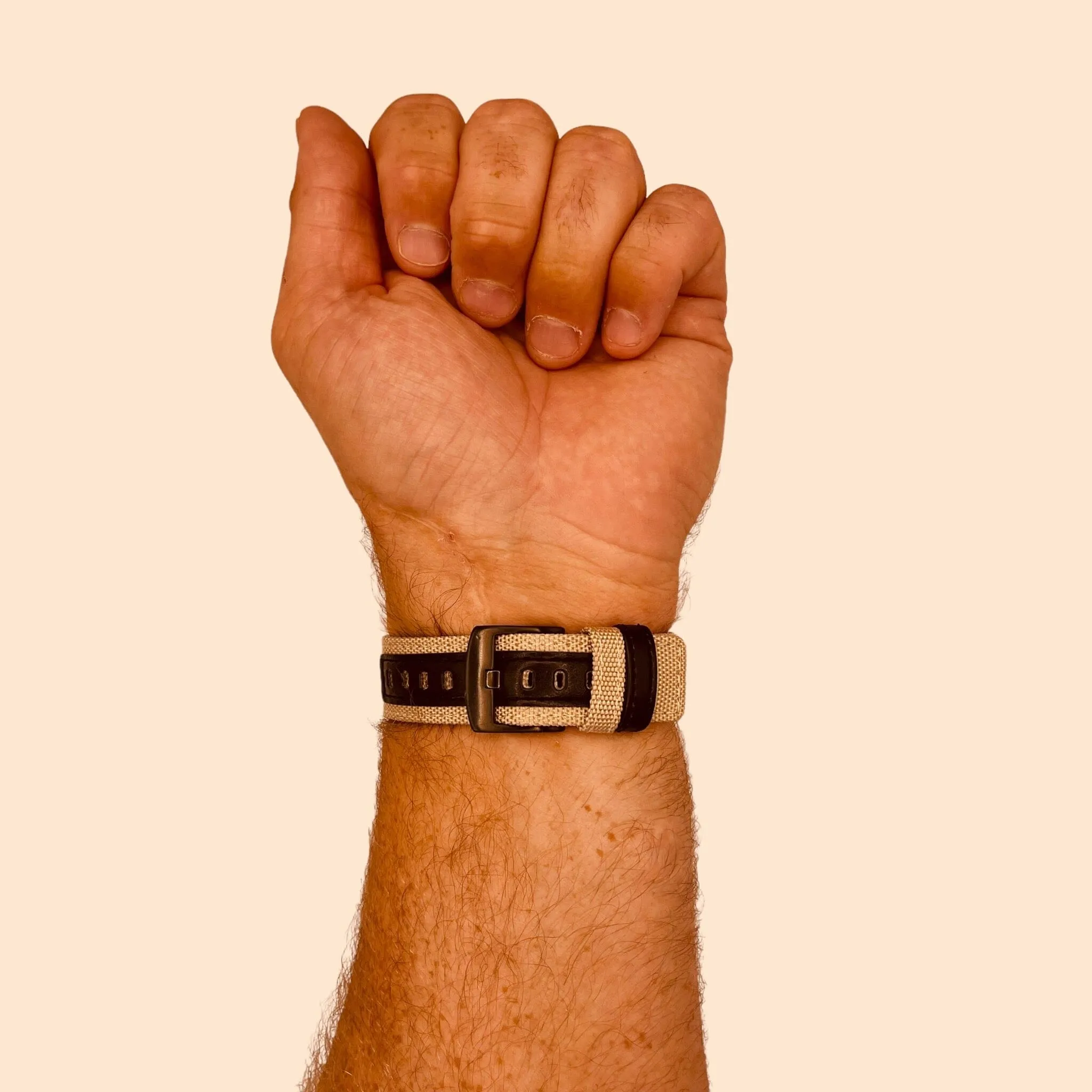 Universal Nylon & Leather Watch Straps Compatible with Most Watches