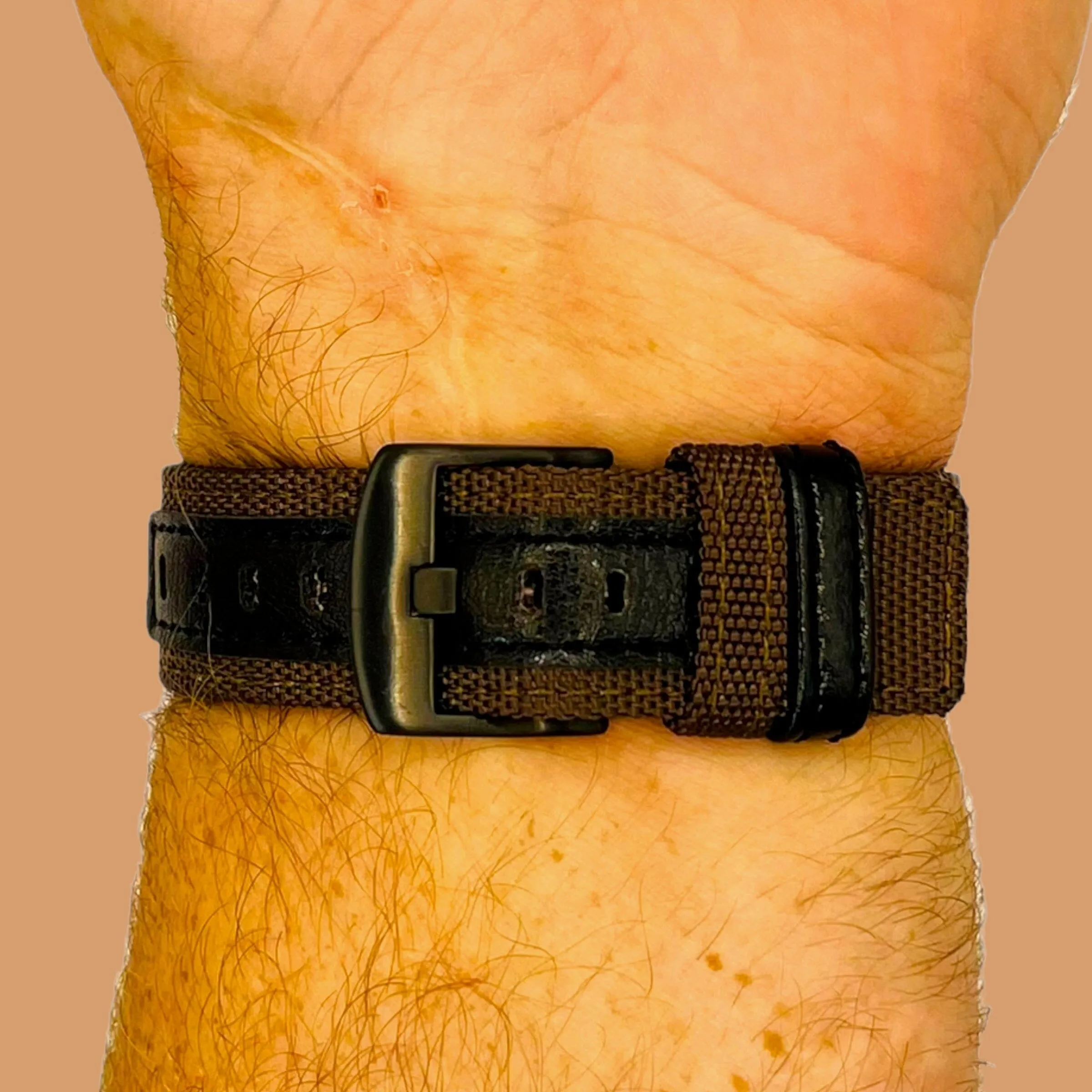 Universal Nylon & Leather Watch Straps Compatible with Most Watches