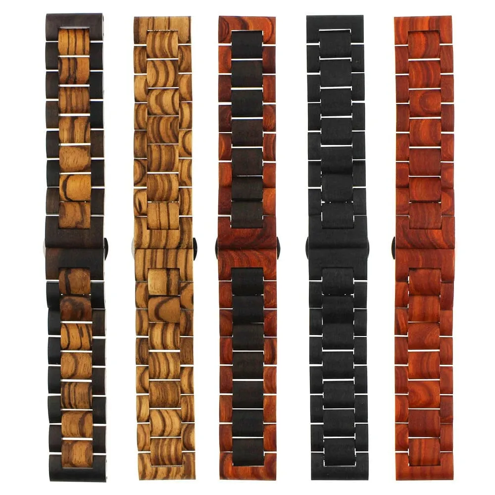 Universal Wooden Watch Straps Compatible with most Pin Style Watches