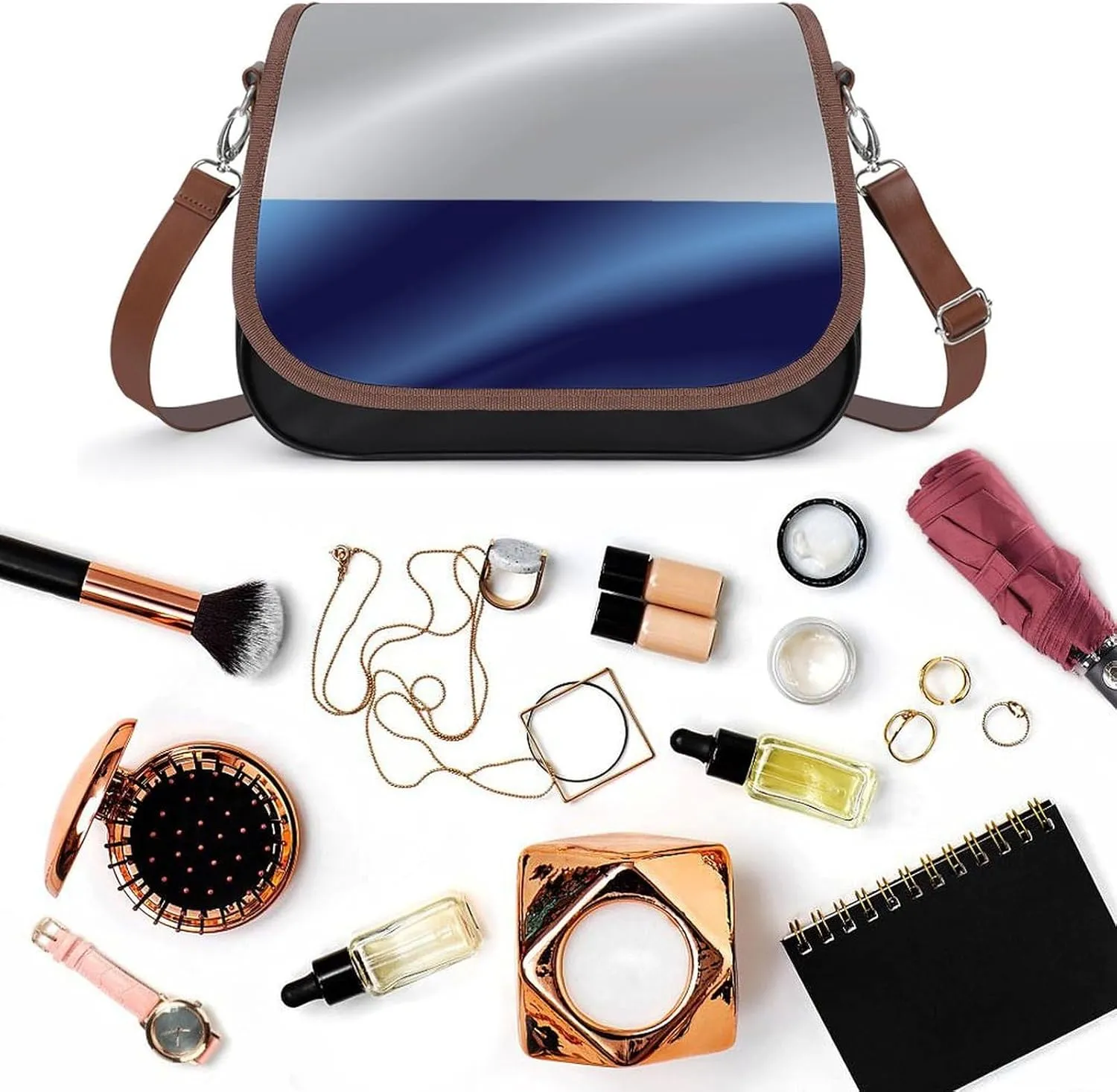 Women Shoulder Bag Leather Hobo Handbags Adjustable Shoulder Bags