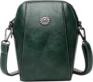 Women's Anti Theft Shoulder Bags Women's Shoulder Bags Tote Satchel Hobo Carry Options for Work and Daily Use(Green)