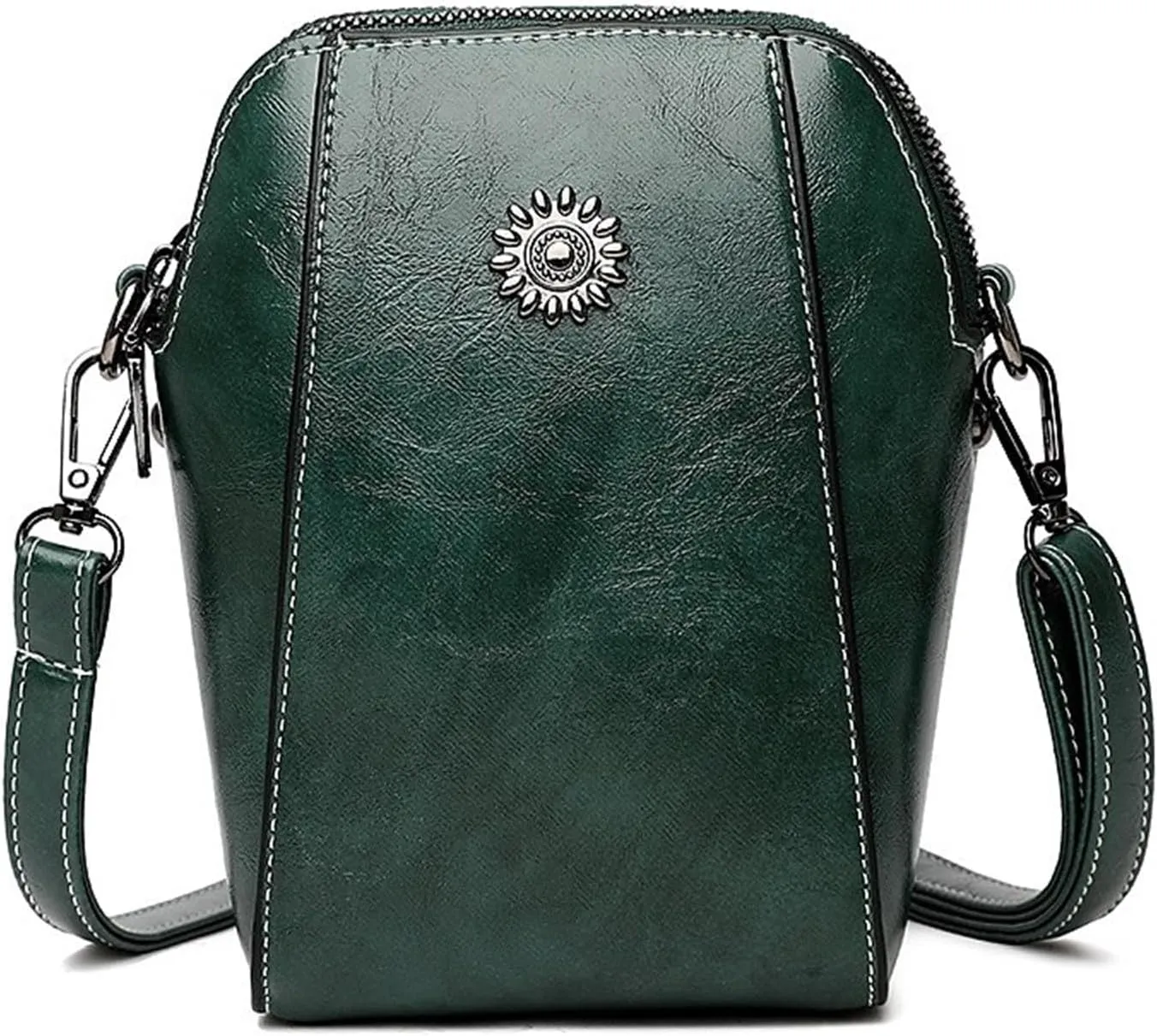 Women's Anti Theft Shoulder Bags Women's Shoulder Bags Tote Satchel Hobo Carry Options for Work and Daily Use(Green)