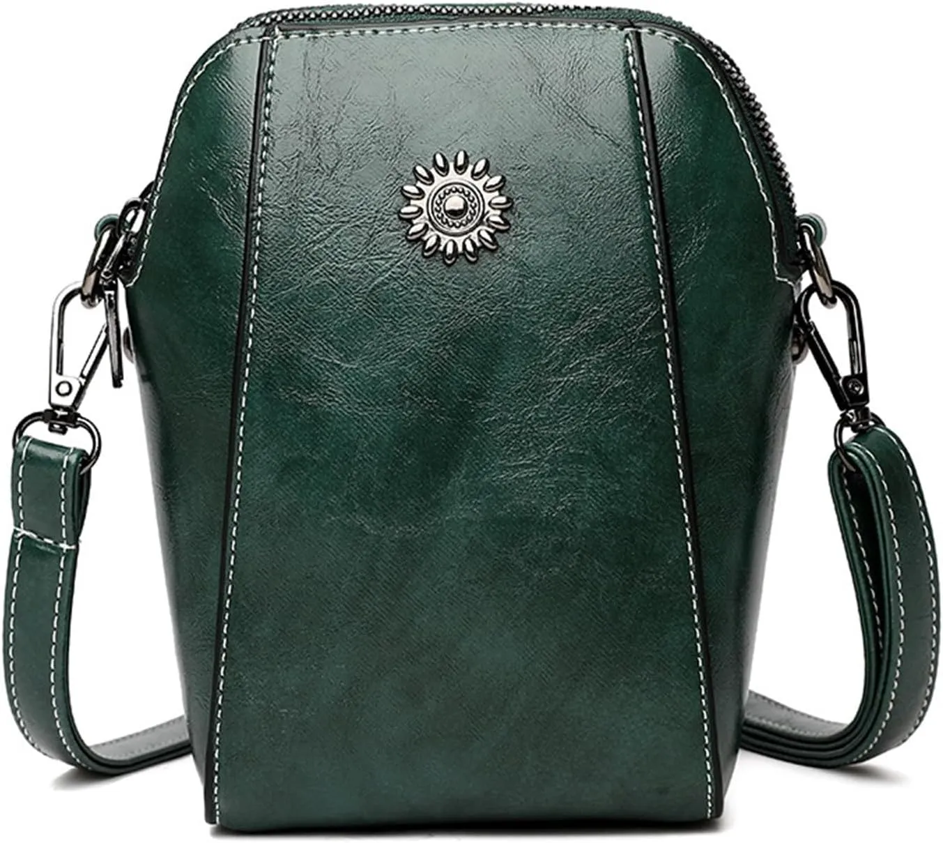 Women's Anti Theft Shoulder Bags Women's Shoulder Bags Tote Satchel Hobo Carry Options for Work and Daily Use(Green)