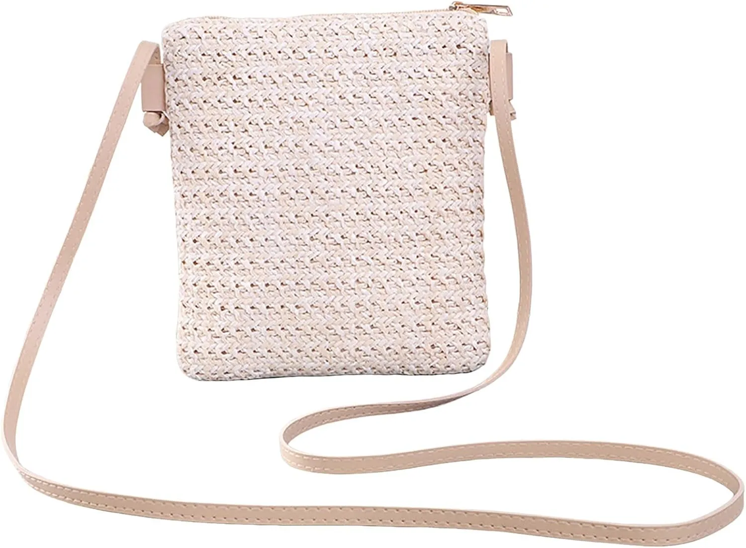 Women's Multi-Pocket Shoulder Bags Waterproof Nylon Crossbody Bags for Woman Trendy Retro Clutch Underarm Purse(B)