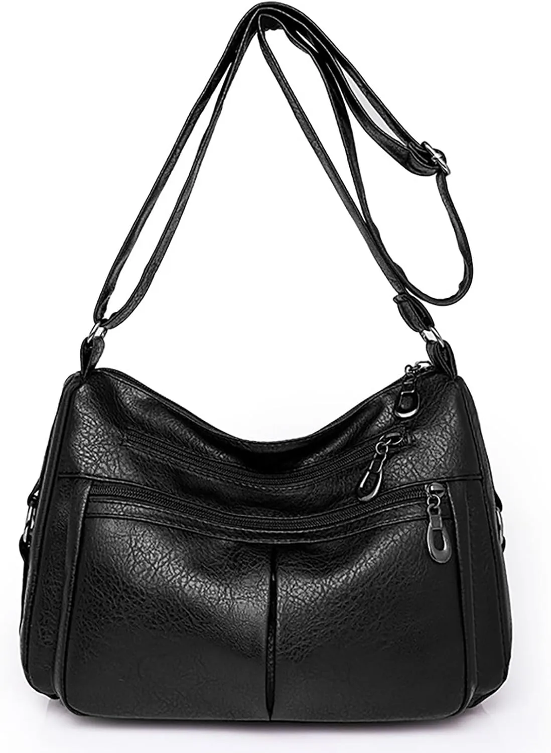 Womens Purses and Handbags Crossbody Purses and Handbags Lightweight Pocketbook Beach Bag Water Proof Sandproof(Black)
