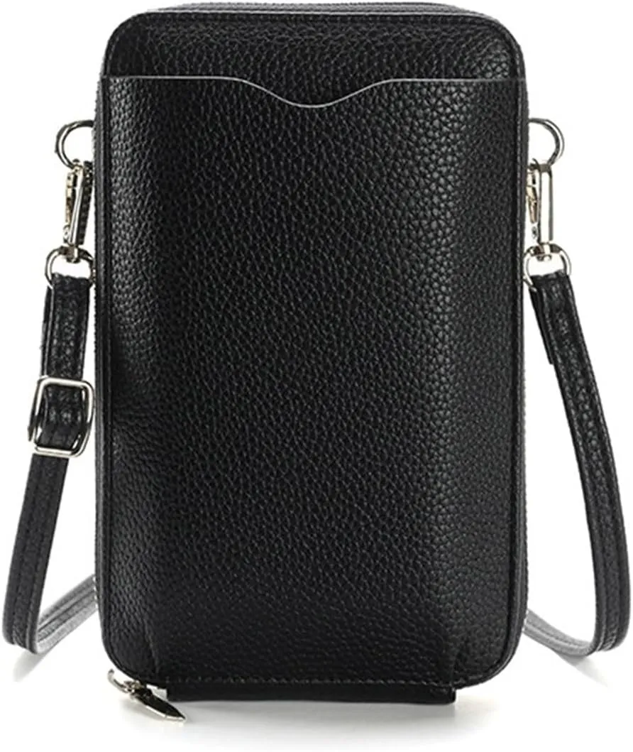 Womens Purses and Handbags Stadium Crossbody Messenger Bags for Concerts Sporting Events Womens Shoulder Purse(Black)