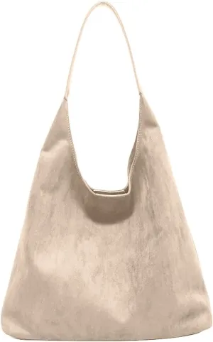 Women's Purses and Handbags Women's Crescent Shoulder Bags with Adjustable Strap Clear Bag for Stadium Events(White)