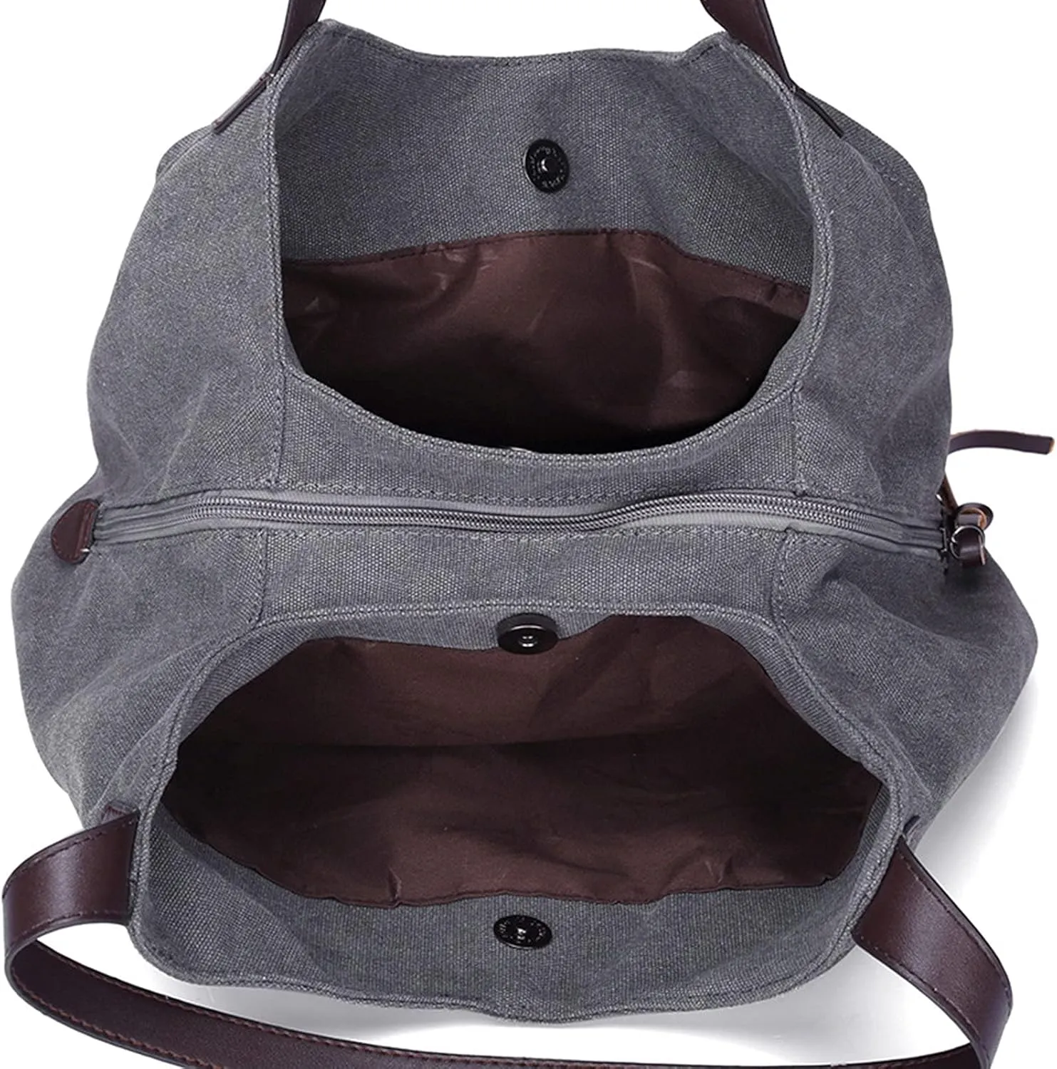 Women's Trendy Tote Bags Cute Hobo Tote Handbags Clutch Purses with Zipper Closure Elegant Sling Bag(Grey)