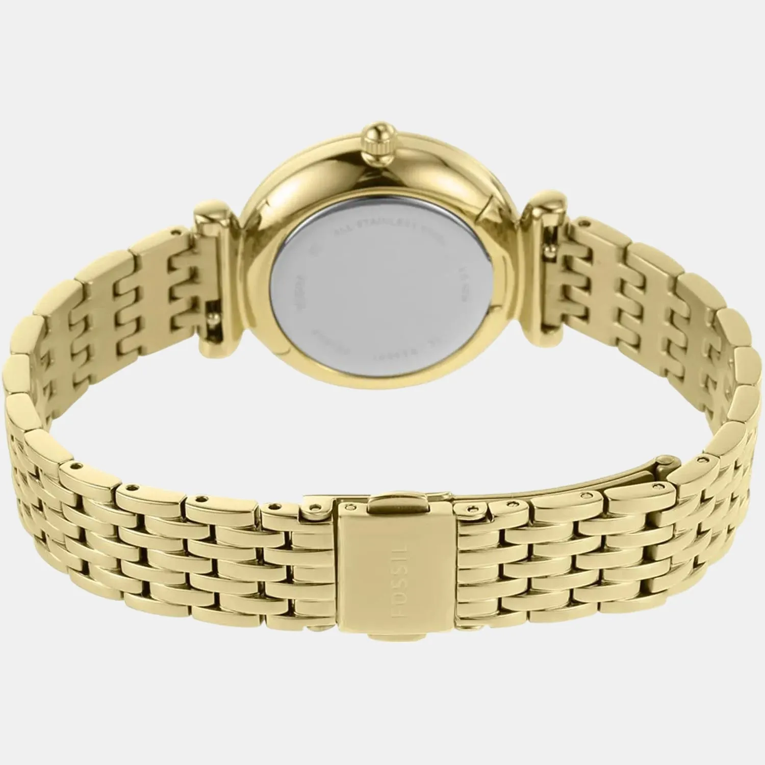 Women's White Analog Stainless Steel Watch ES4735